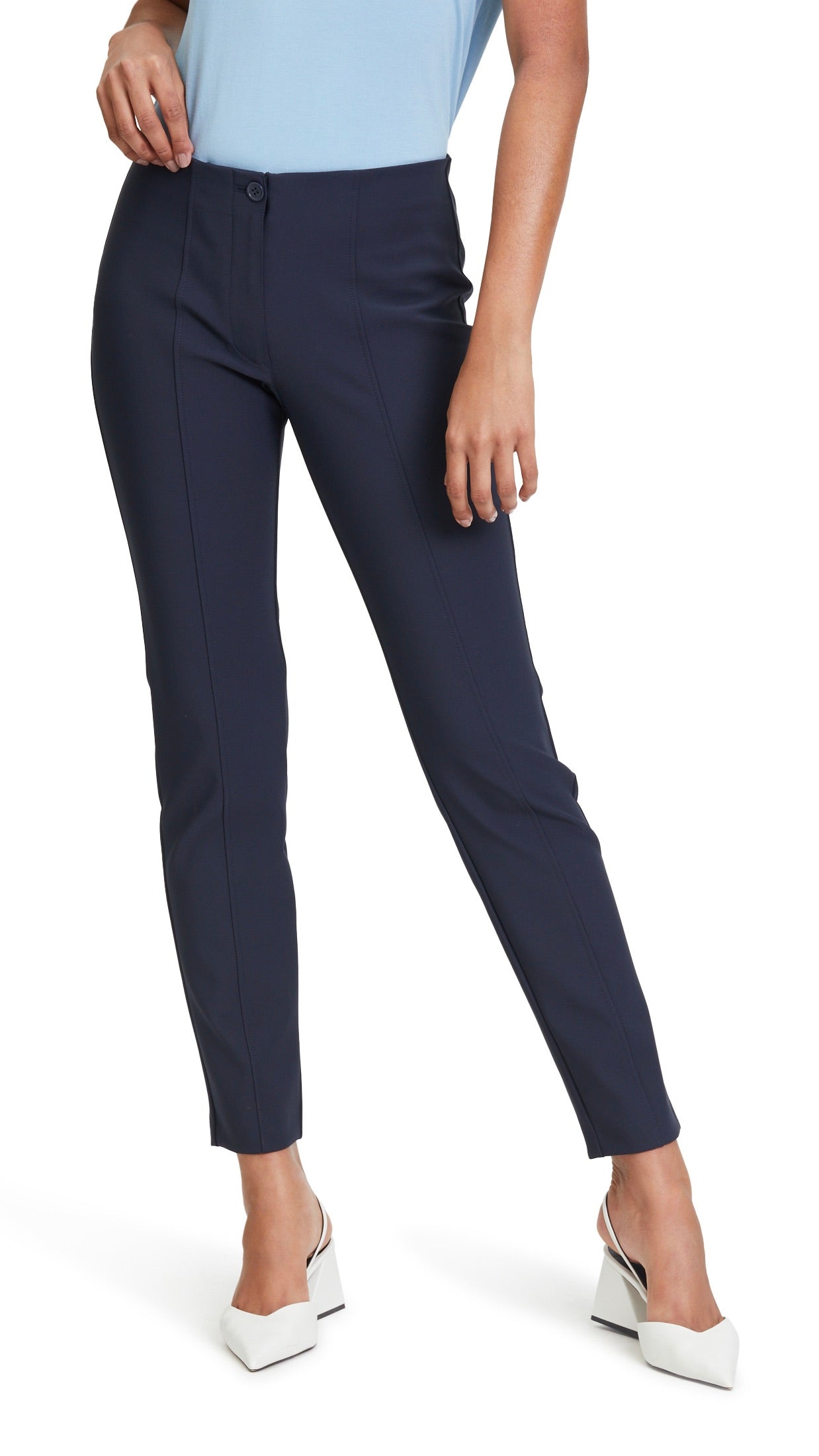 PANTALON JERSEY BETTY BARCLAY 6812 2150 MARINE