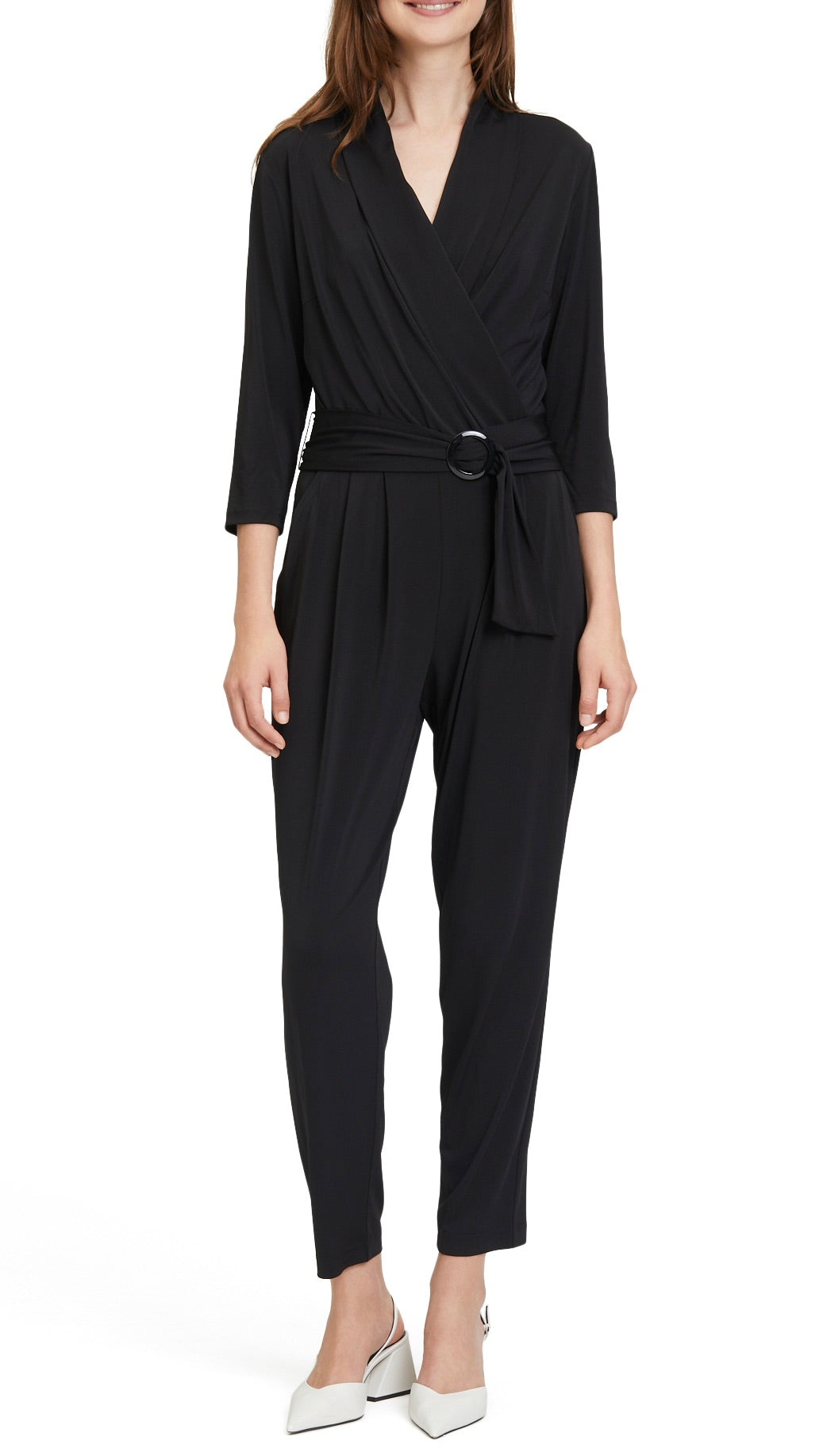 COMBINAISON EN JERSEY BETTY BARCLAY 6793 1217 NOIR
