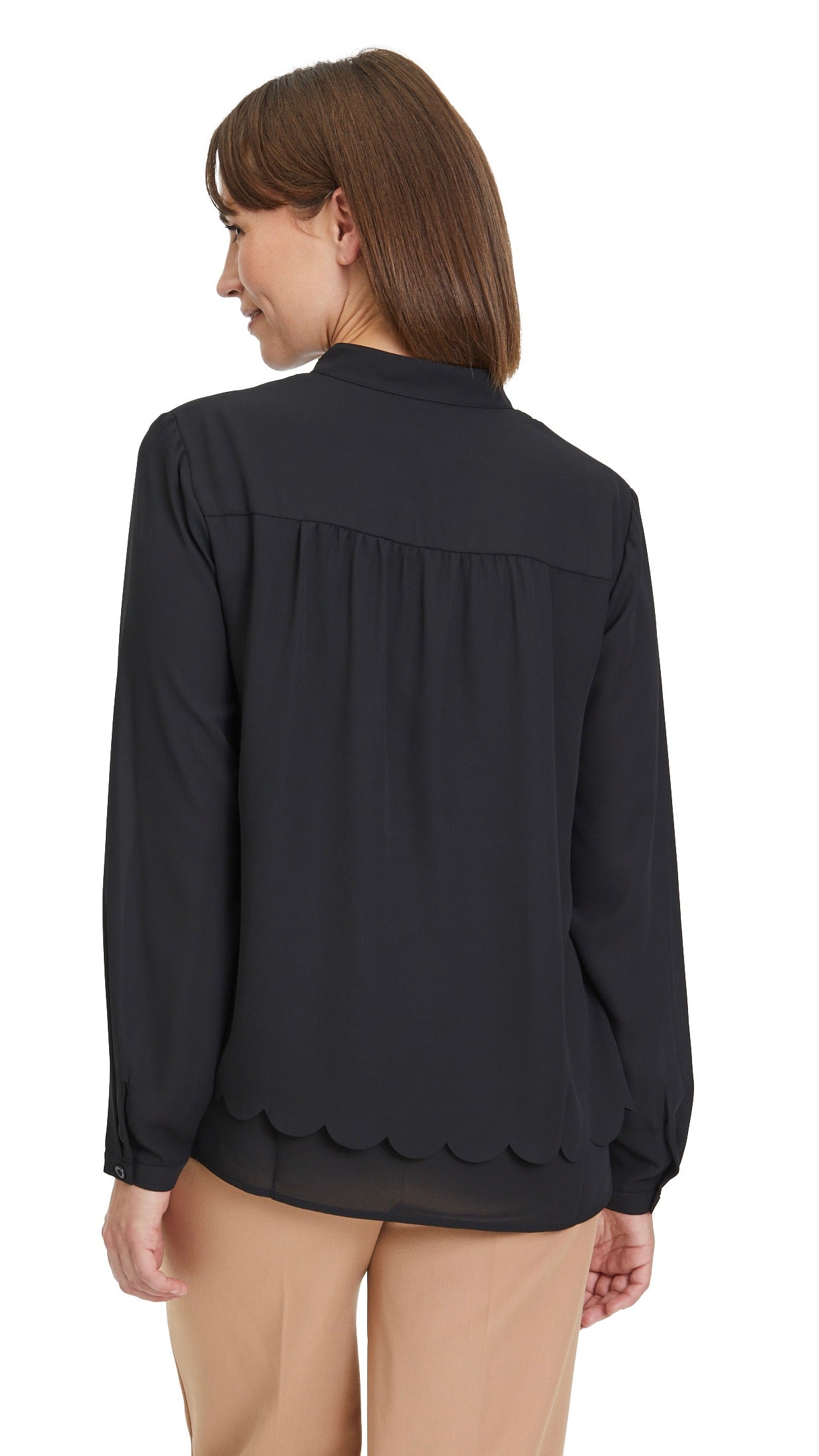 BLOUSE SOUPLE 8616 2723 BETTY BARCLAY NOIR