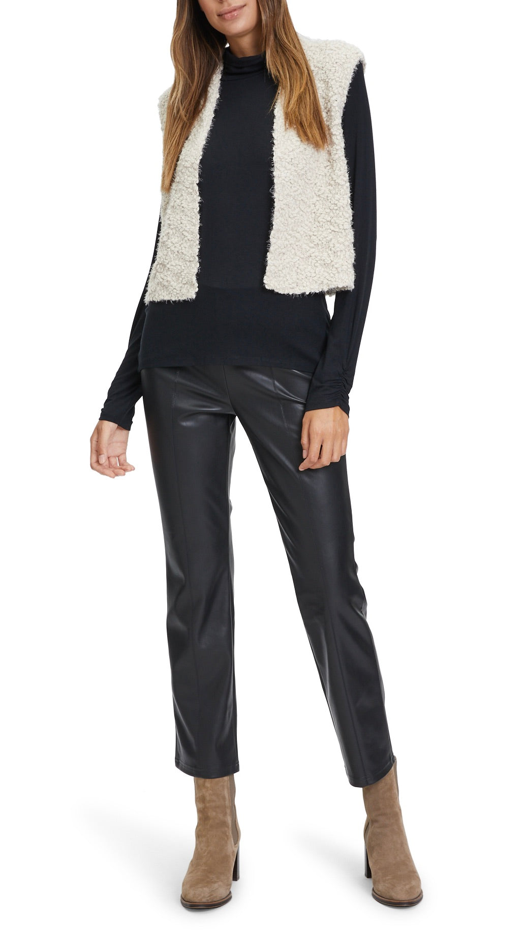 GILET SANS MANCHES BETTY BARCLAY 5973 2214 GREIGE