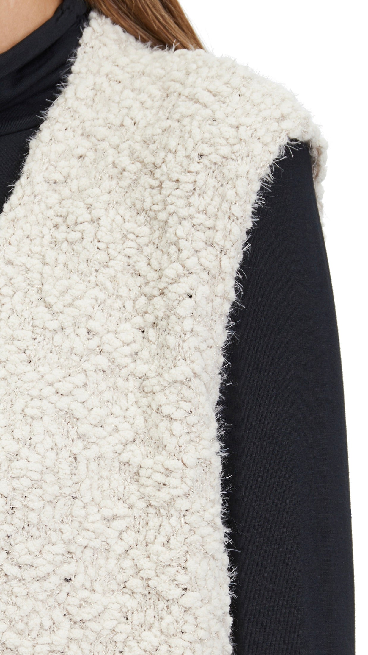 GILET SANS MANCHES BETTY BARCLAY 5973 2214 GREIGE