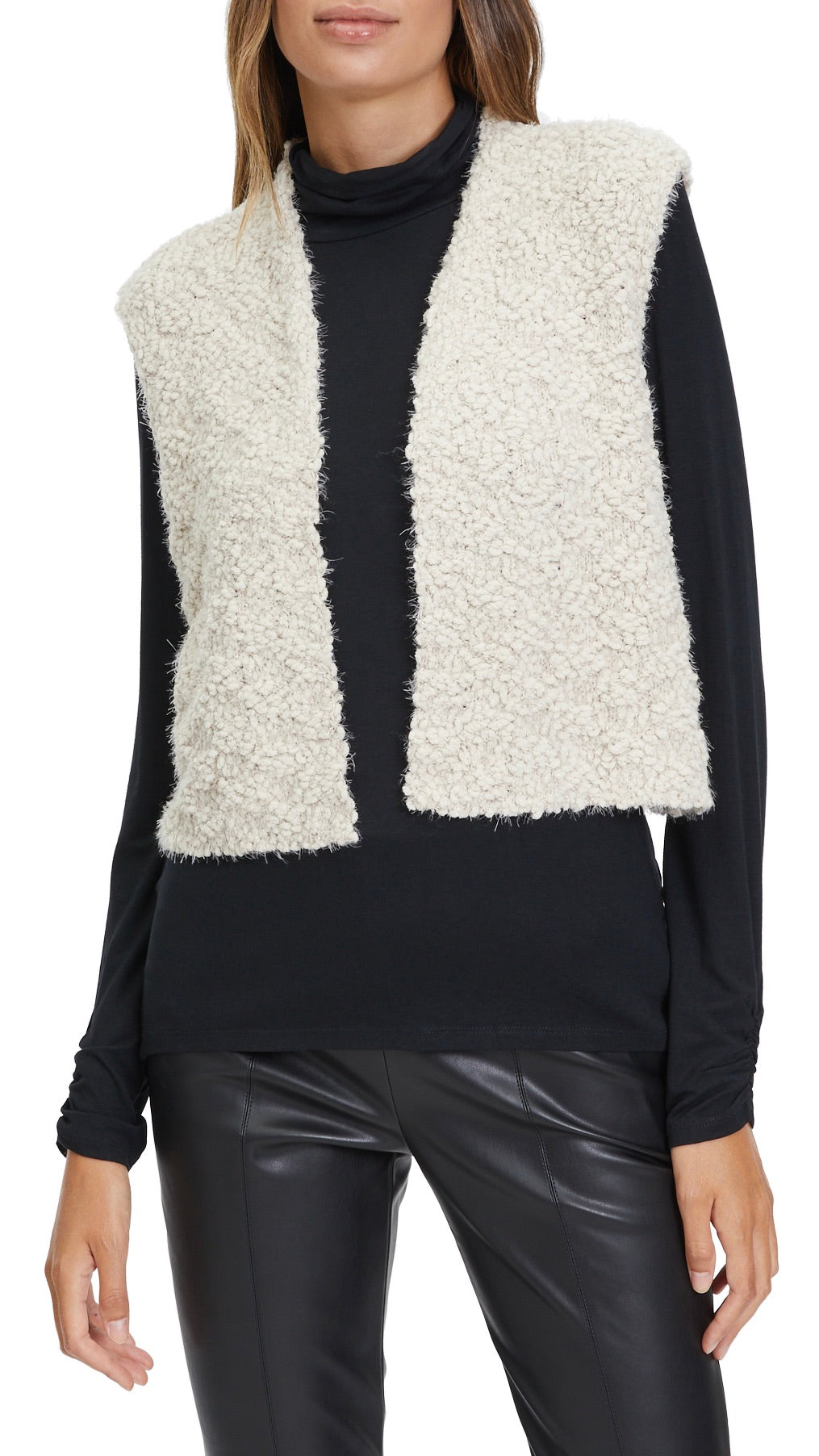 GILET SANS MANCHES BETTY BARCLAY 5973 2214 GREIGE