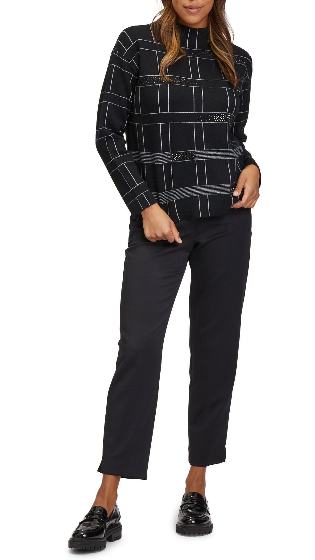 PULL BETTY BARCLAY 5021 1026 ANTHRACITE CHINE
