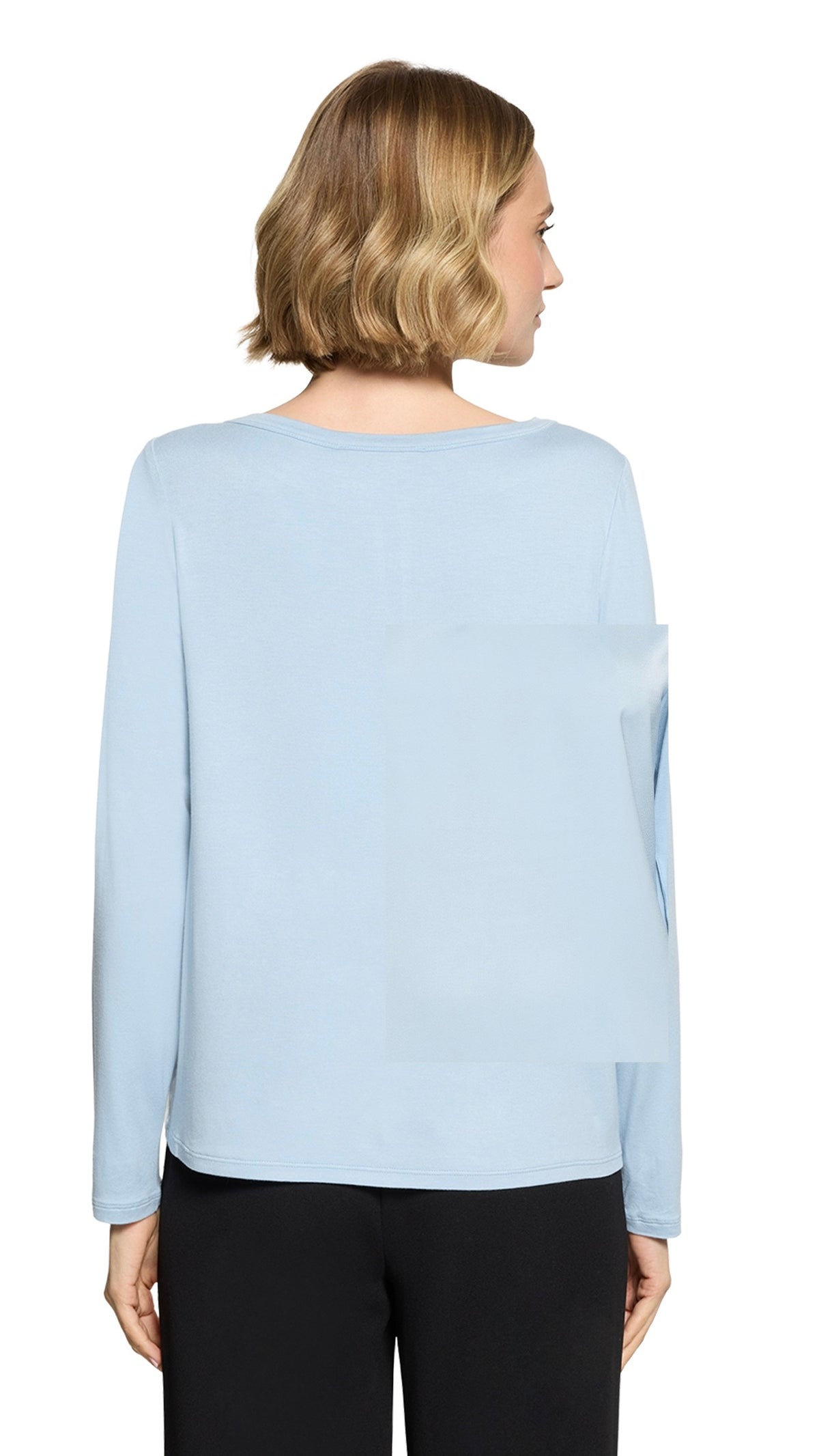 TEE-SHIRT BIMATIERE BLEU CIEL POUR FEMME BETTY BARCLAY 2000/1798