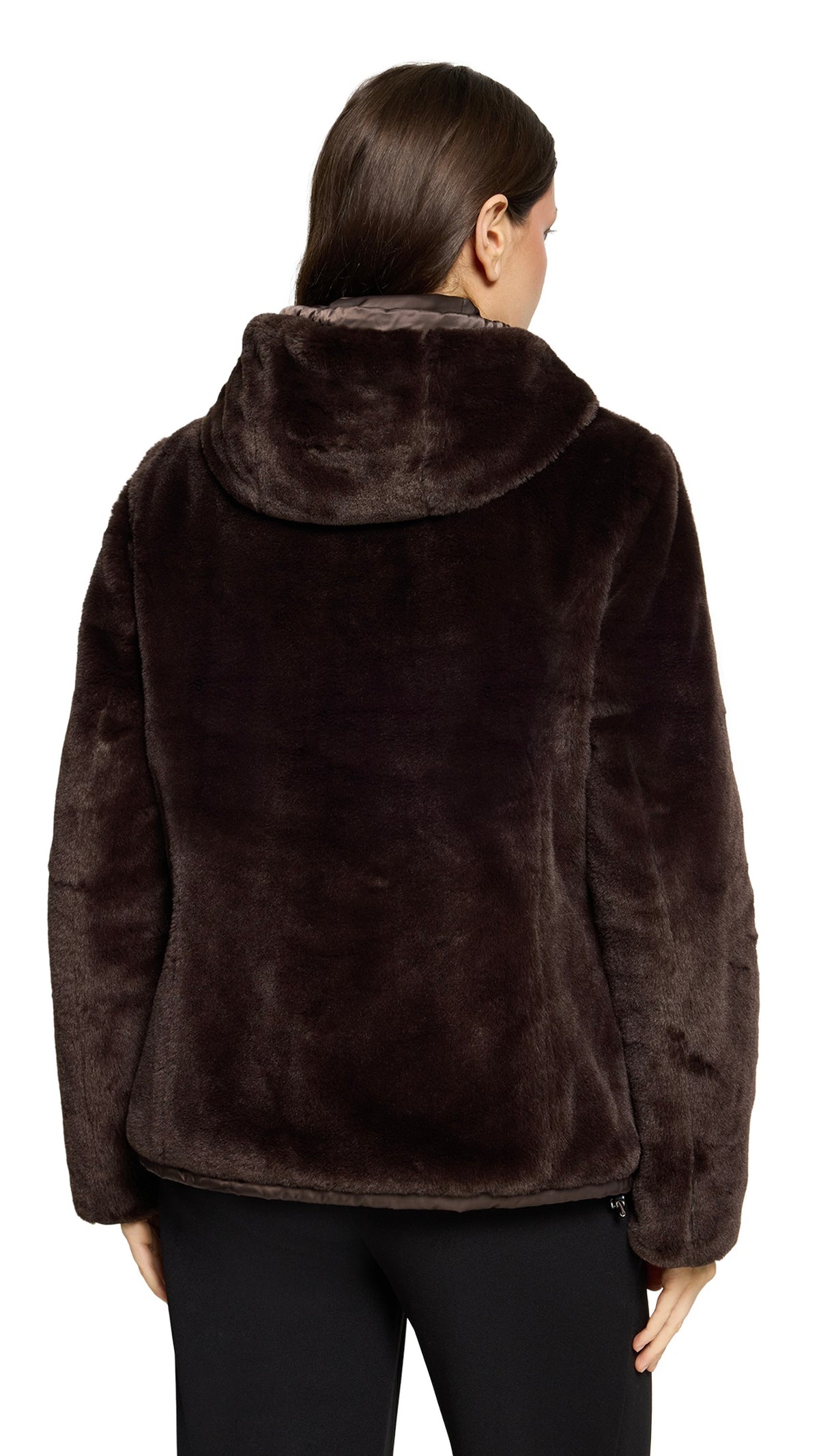 BLOUSON REVERSIBLE MARRON BETTY BARCLAY 7124/1601