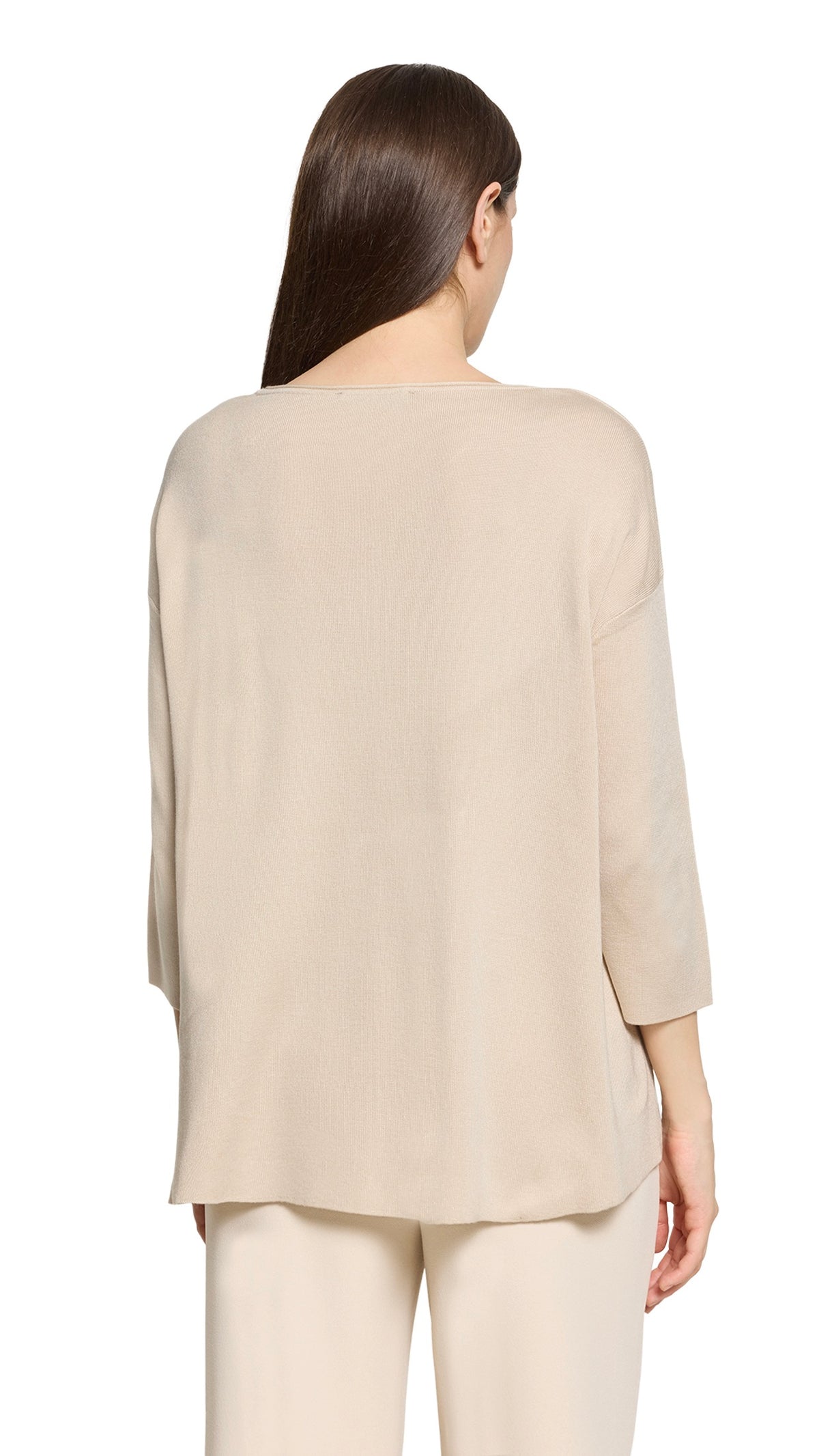 PULL EVASE POUR FEMME BEIGE BETTY BARCLAY 5492/2031
