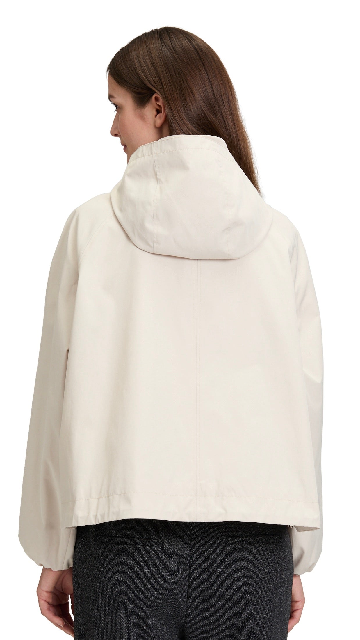 BLOUSON A CAPUCHE KWAY BEIGE FEMME BETTY AND CO 4498/3143