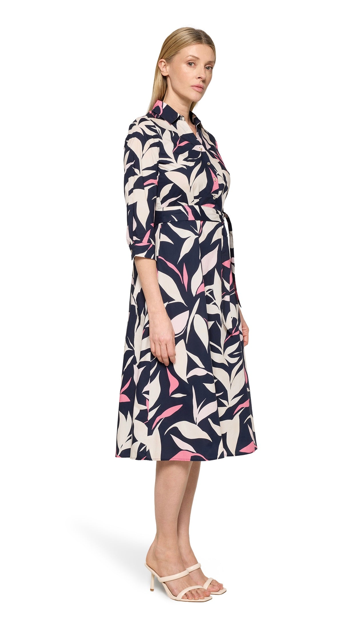 ROBE EVASEE IMPRIMEE EN COTON BETTY AND CO 1106/3213