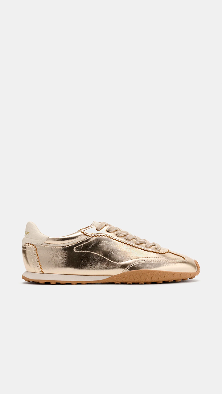 SNEAKERS EN DAIM POUR FEMME HOFF BRIDGE FL#COLOR_GOLD