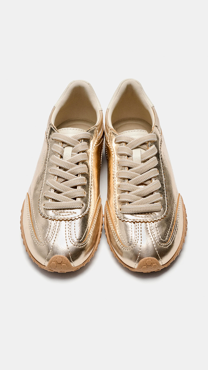 SNEAKERS EN DAIM POUR FEMME HOFF BRIDGE FL#COLOR_GOLD