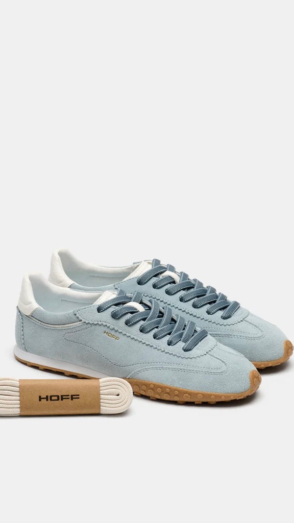 SNEAKERS EN DAIM A LACETS POUR FEMME HOFF BRIDGE FL HOFF#BLUE/CIEL