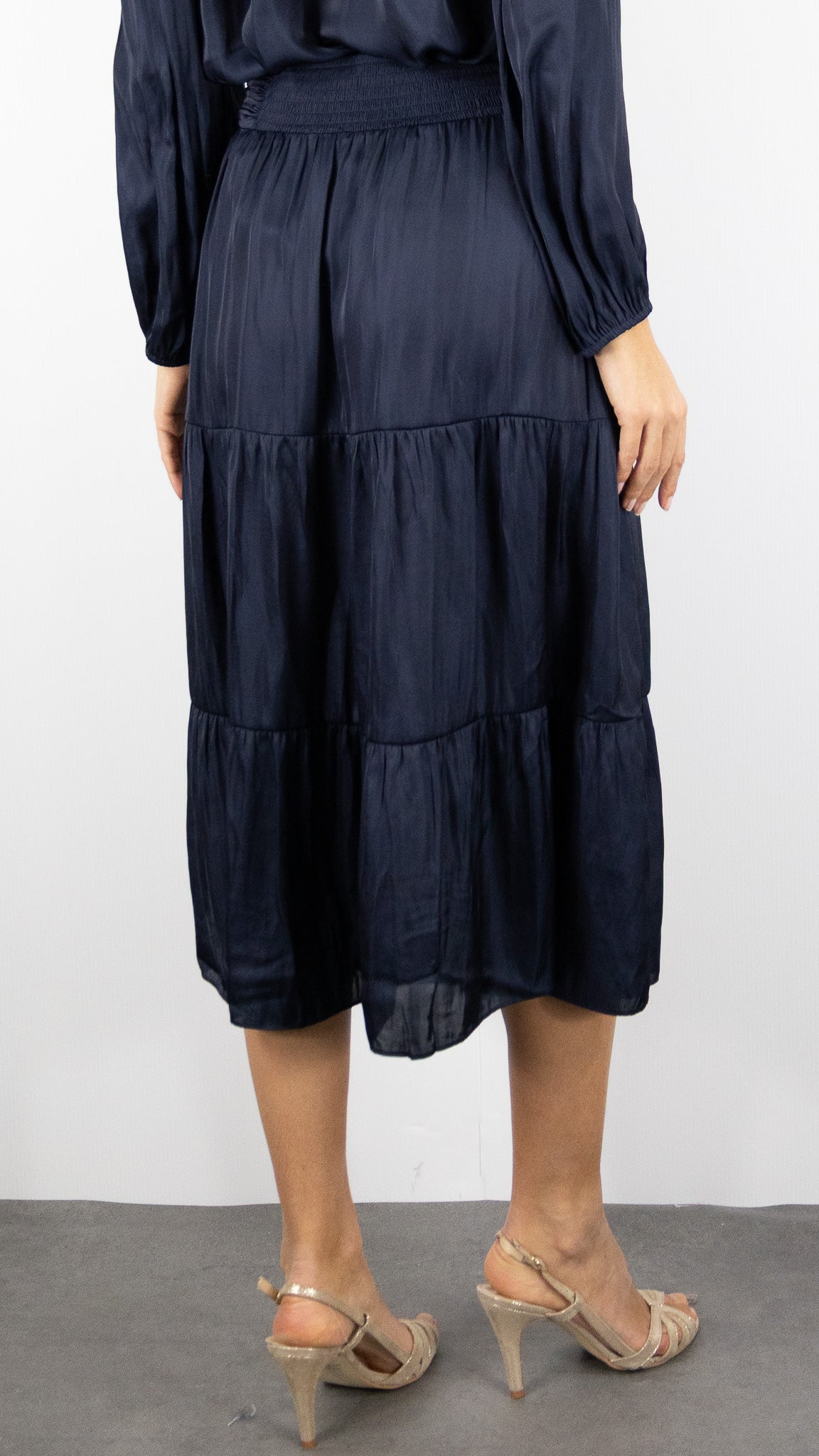 JUPE FLUIDE A VOLANTS BA&SH CAMYLA#COLOR_ENCRE/MARINE
