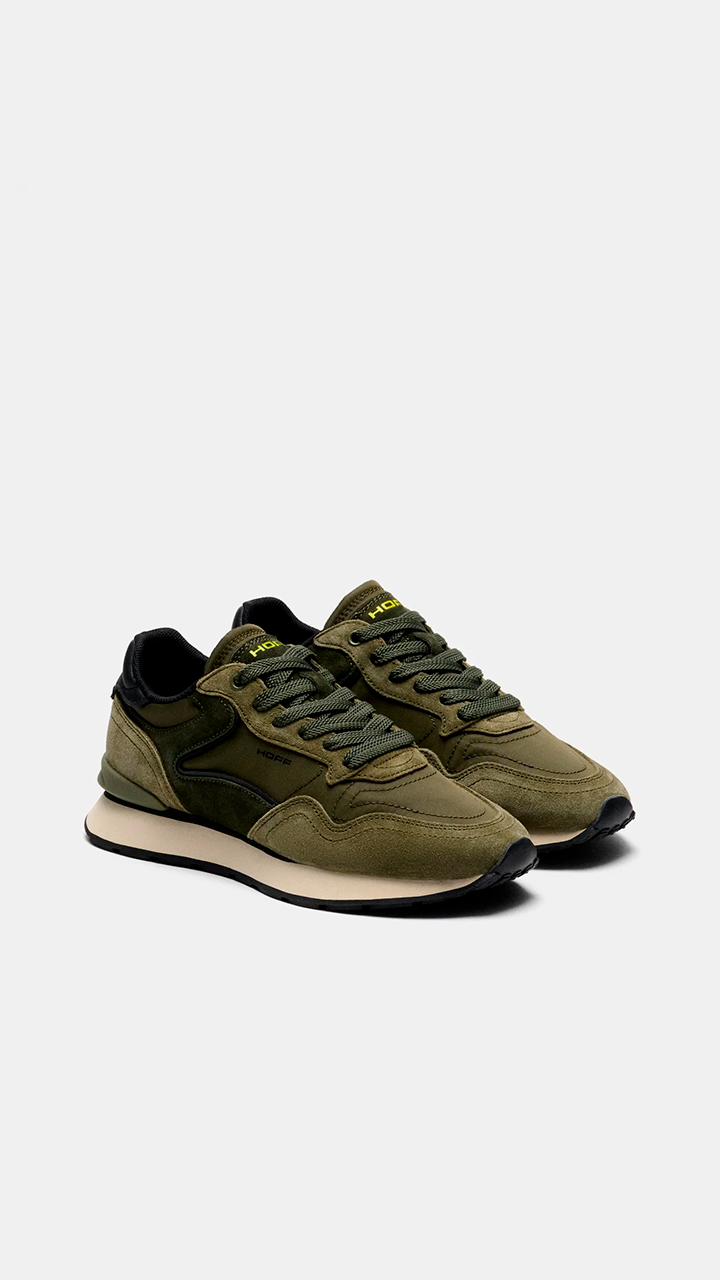 SNEAKERS A PLATEFORME POUR FEMME VERTES HOFF CITY