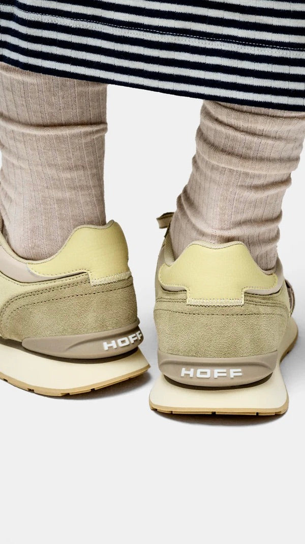 SNEAKERS EN CUIR HOFF CITY#COLOR_OLIVE