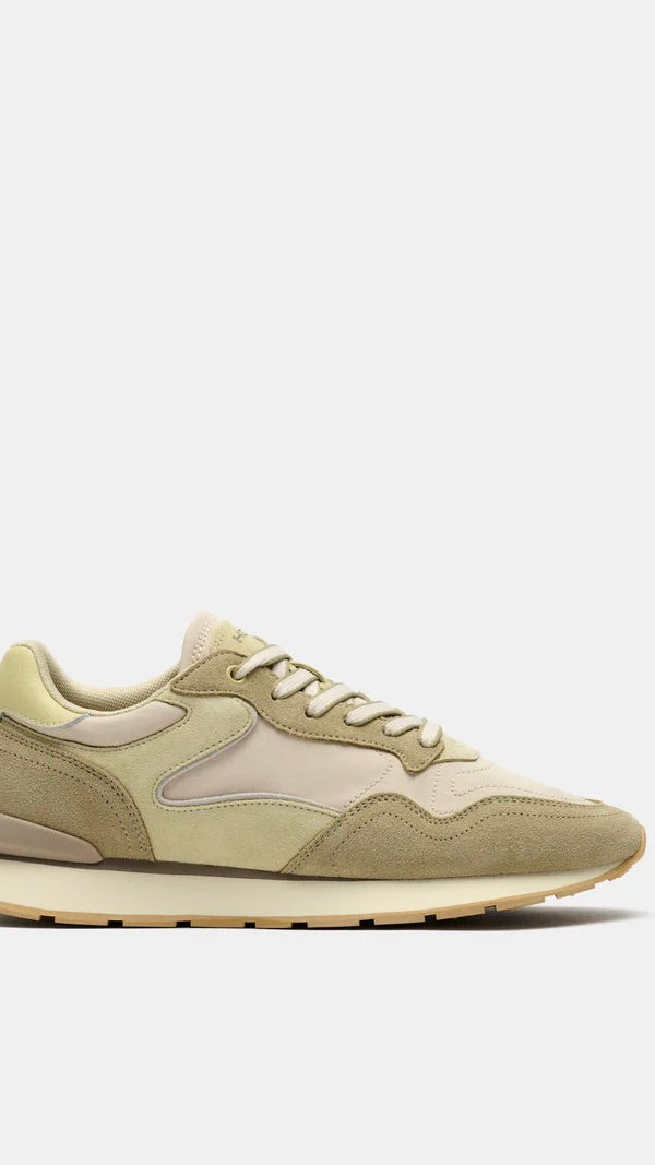 SNEAKERS EN CUIR HOFF CITY#COLOR_OLIVE