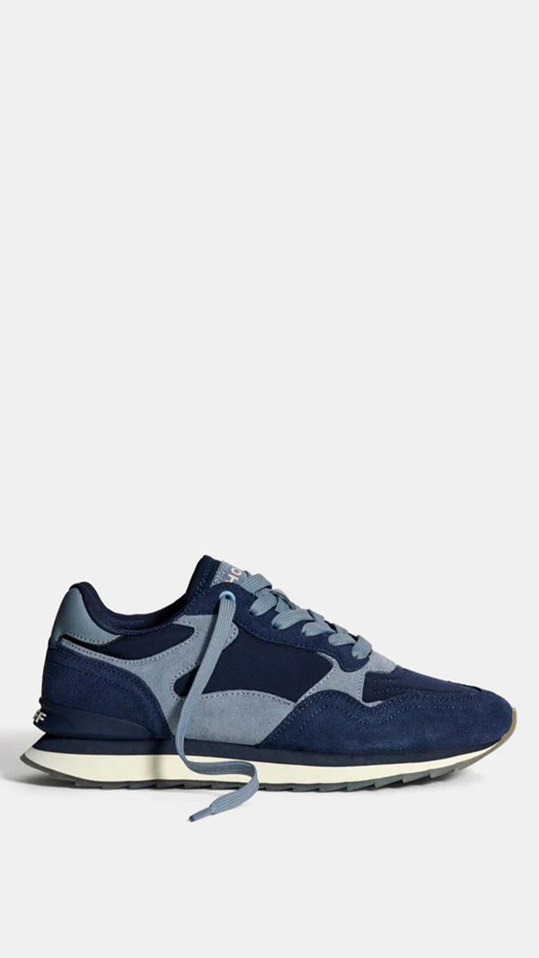 SNEAKERS EN CUIR HOFF CITY STUTTGART WOMAN BLEU