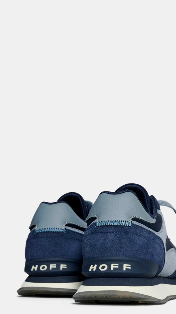 SNEAKERS EN CUIR HOFF CITY STUTTGART WOMAN BLEU