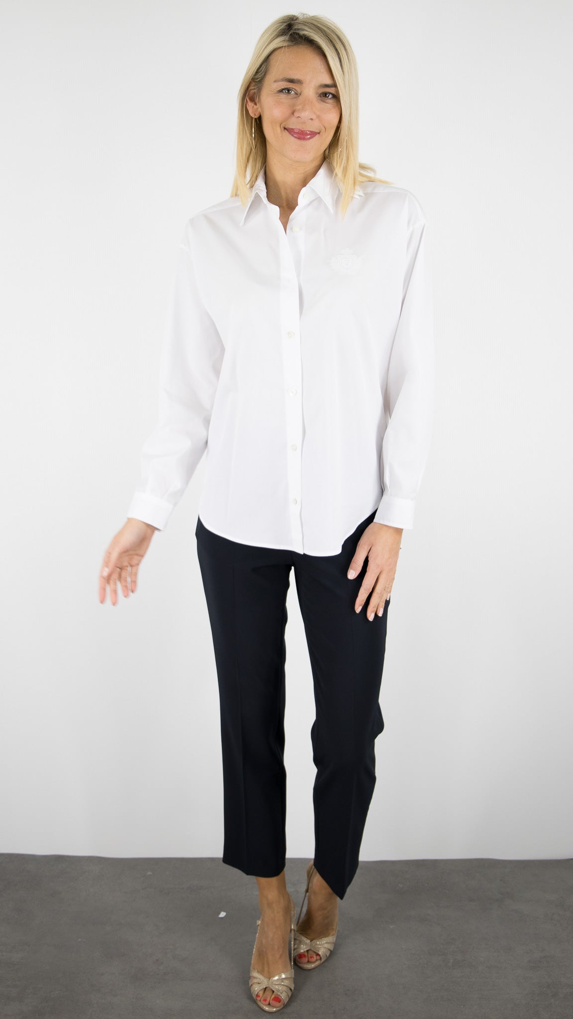 CHEMISE EN COTON BLANC GERARD DAREL CLEMIE