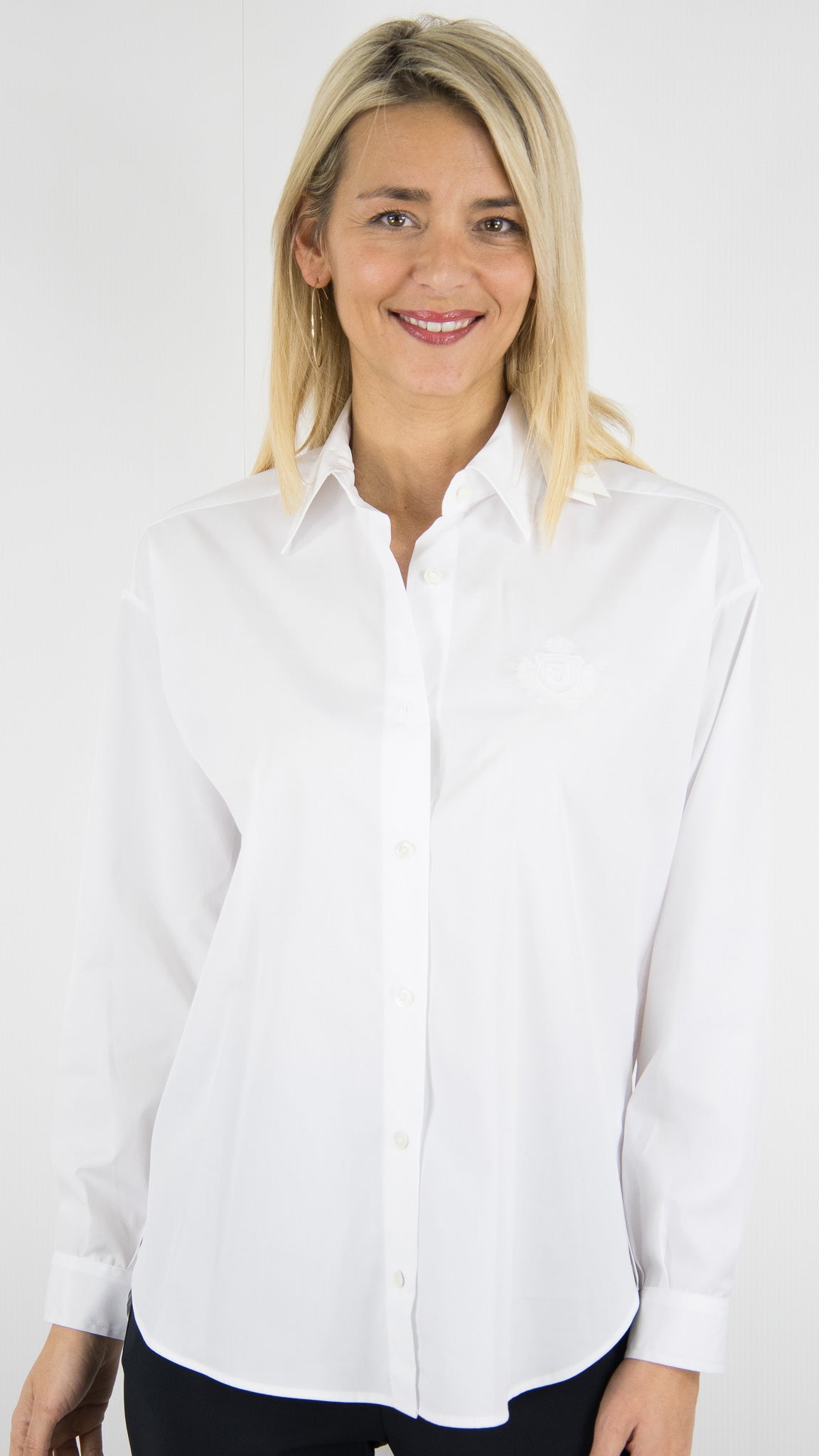 CHEMISE EN COTON BLANC GERARD DAREL CLEMIE