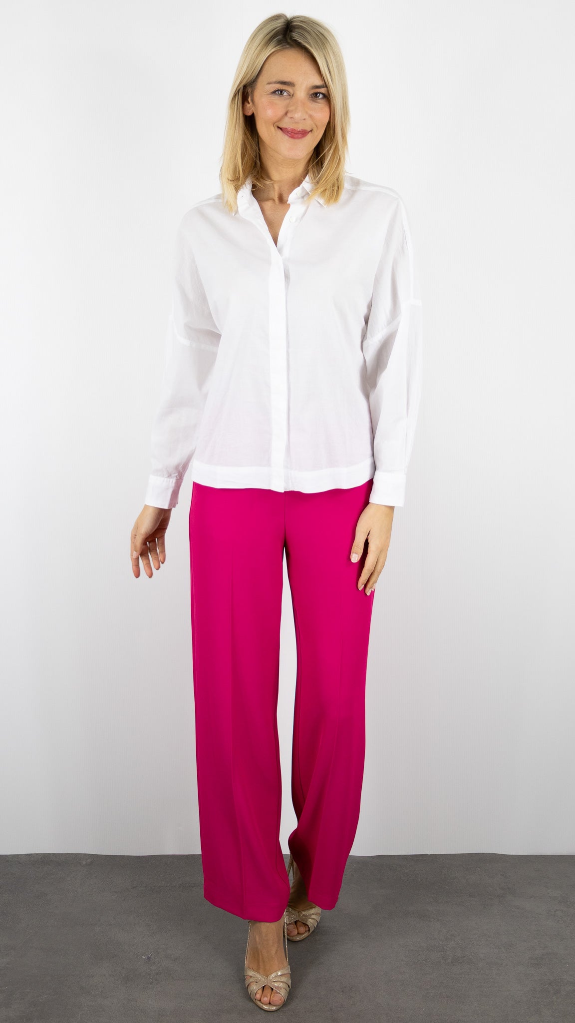 CHEMISE OVERSIZE EN COTON BLANC POUR FEMME HARTFORD COSMA