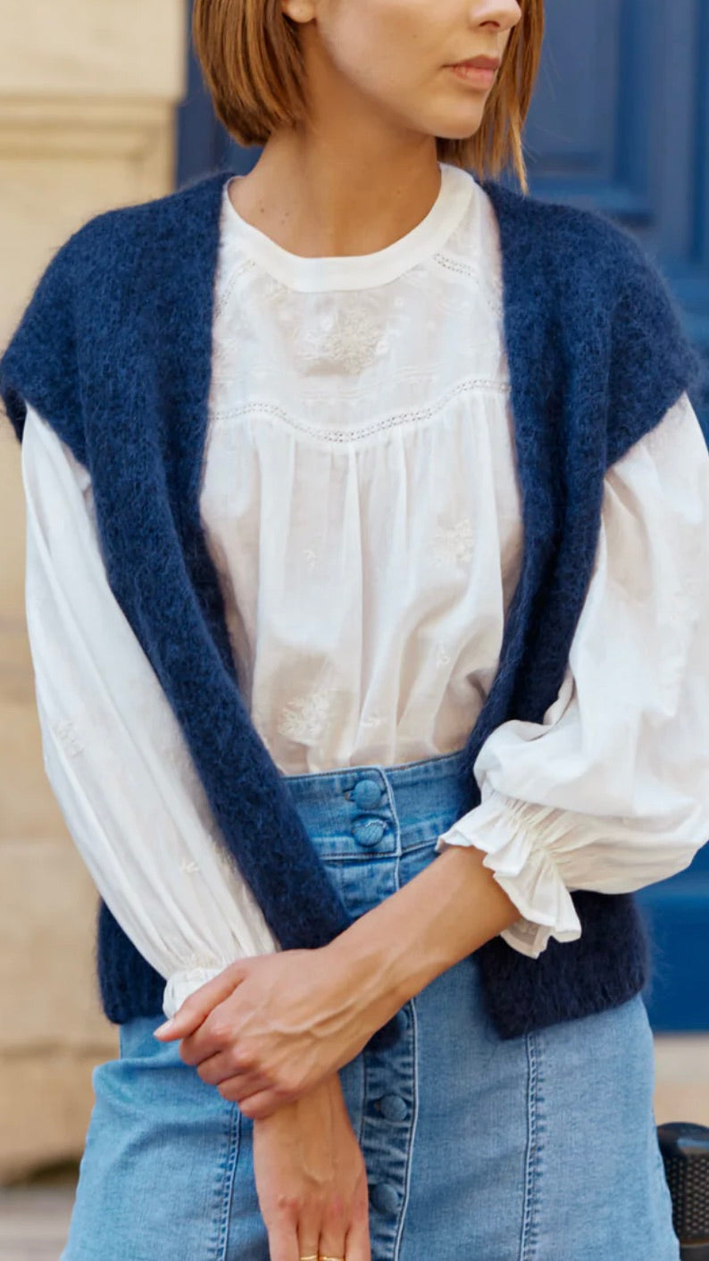 GILET SANS MANCHES LA PETITE ETOILE SADE MARINE