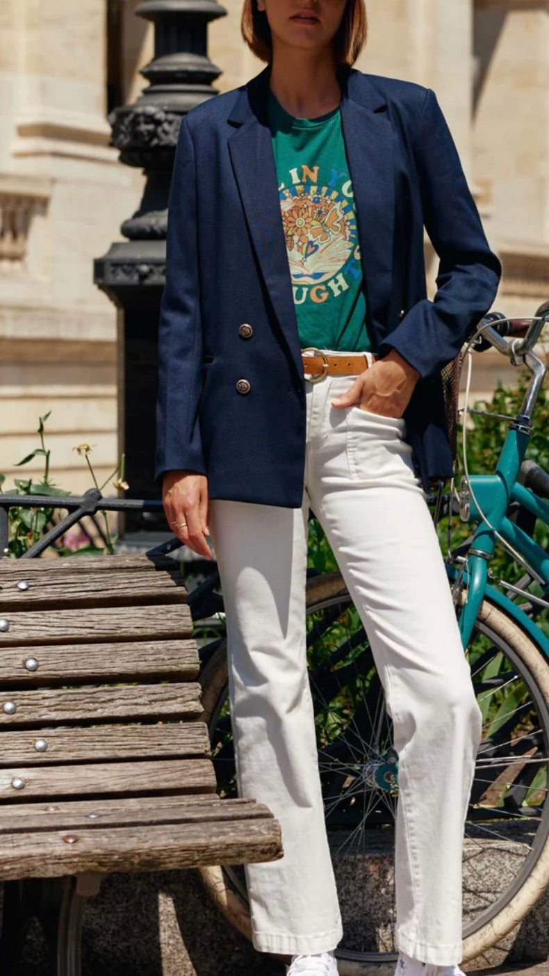 VESTE TAILLEUR MARINE LA PETITE ETOILE KYRA