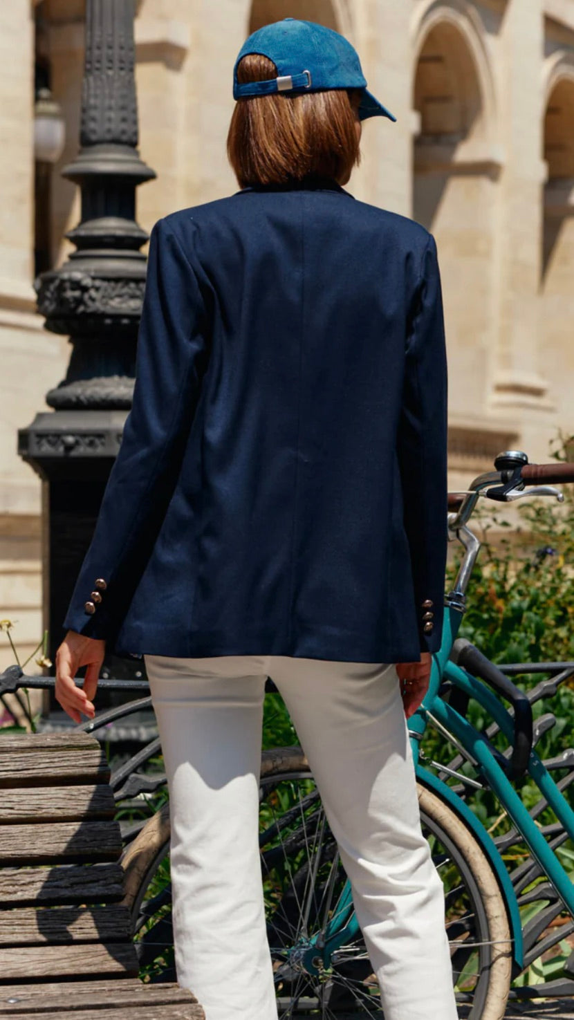 VESTE TAILLEUR MARINE LA PETITE ETOILE KYRA