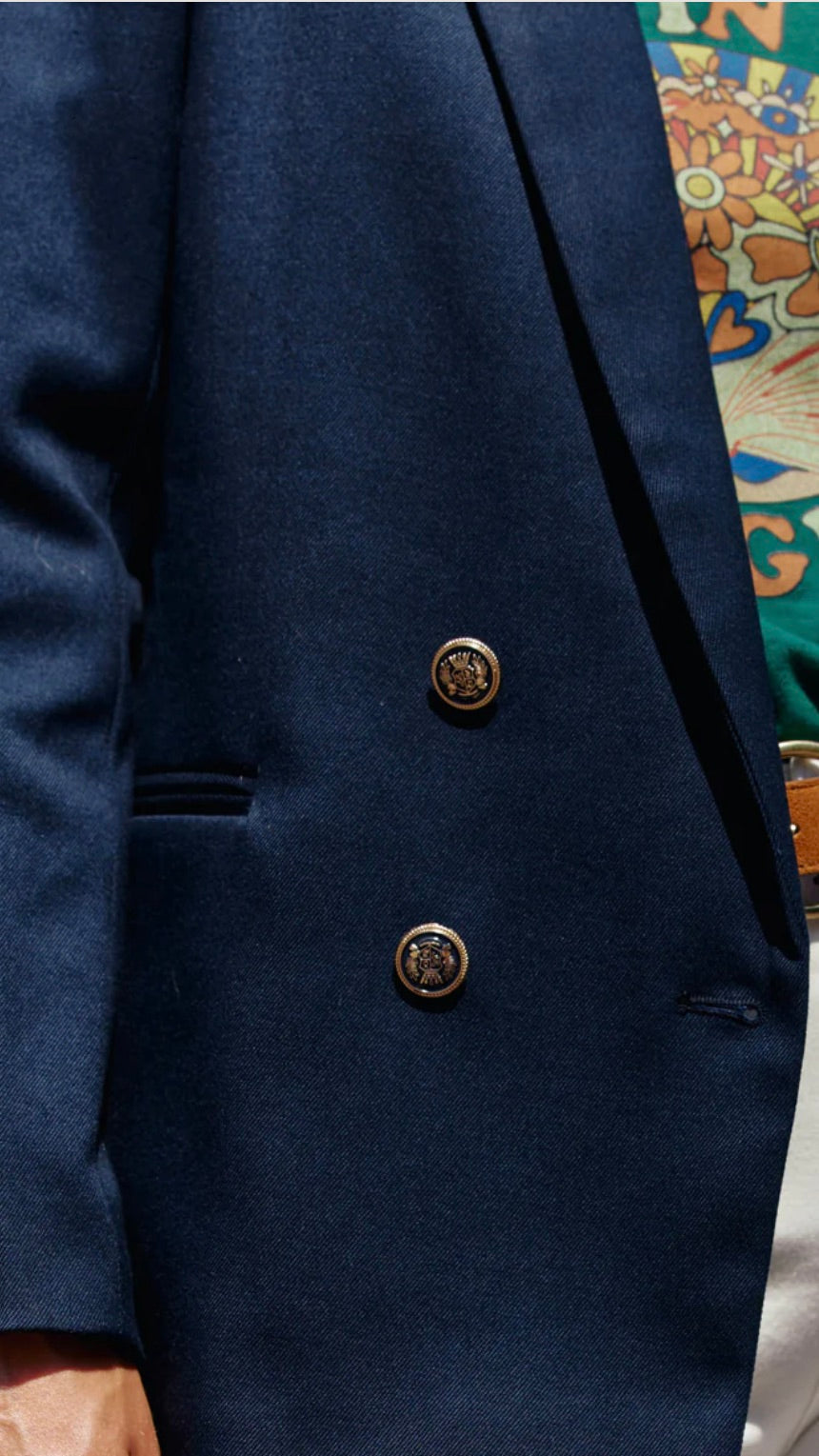 VESTE TAILLEUR MARINE LA PETITE ETOILE KYRA