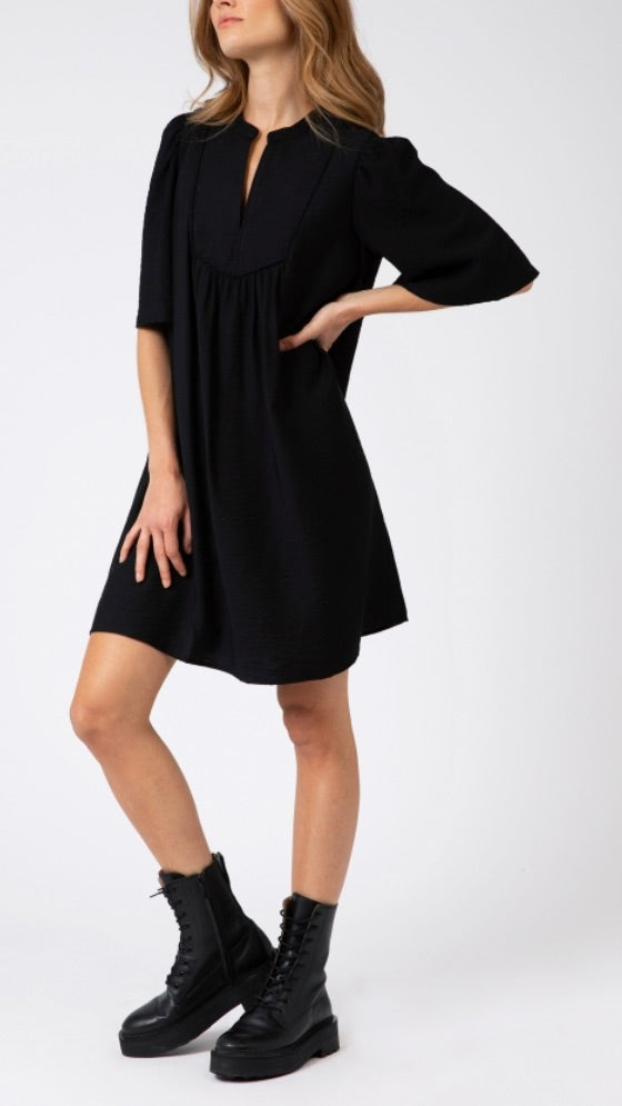 ROBE COURTE DROITE MIFANITA ANGE NOIR