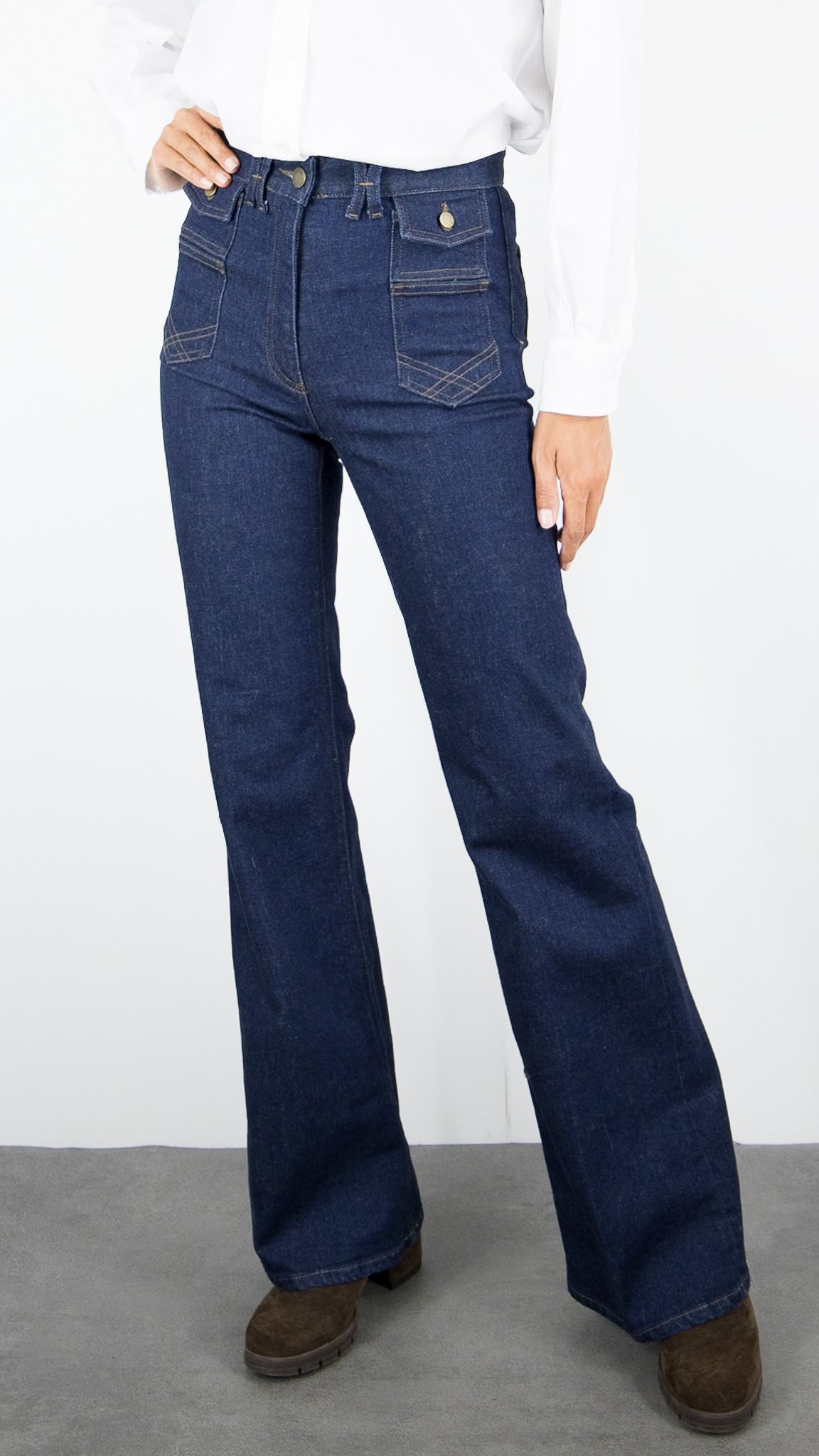 JEANS TAILLE HAUTE EVASE BRUT POUR FEMME GERARD DAREL ANNA DCP01 C322