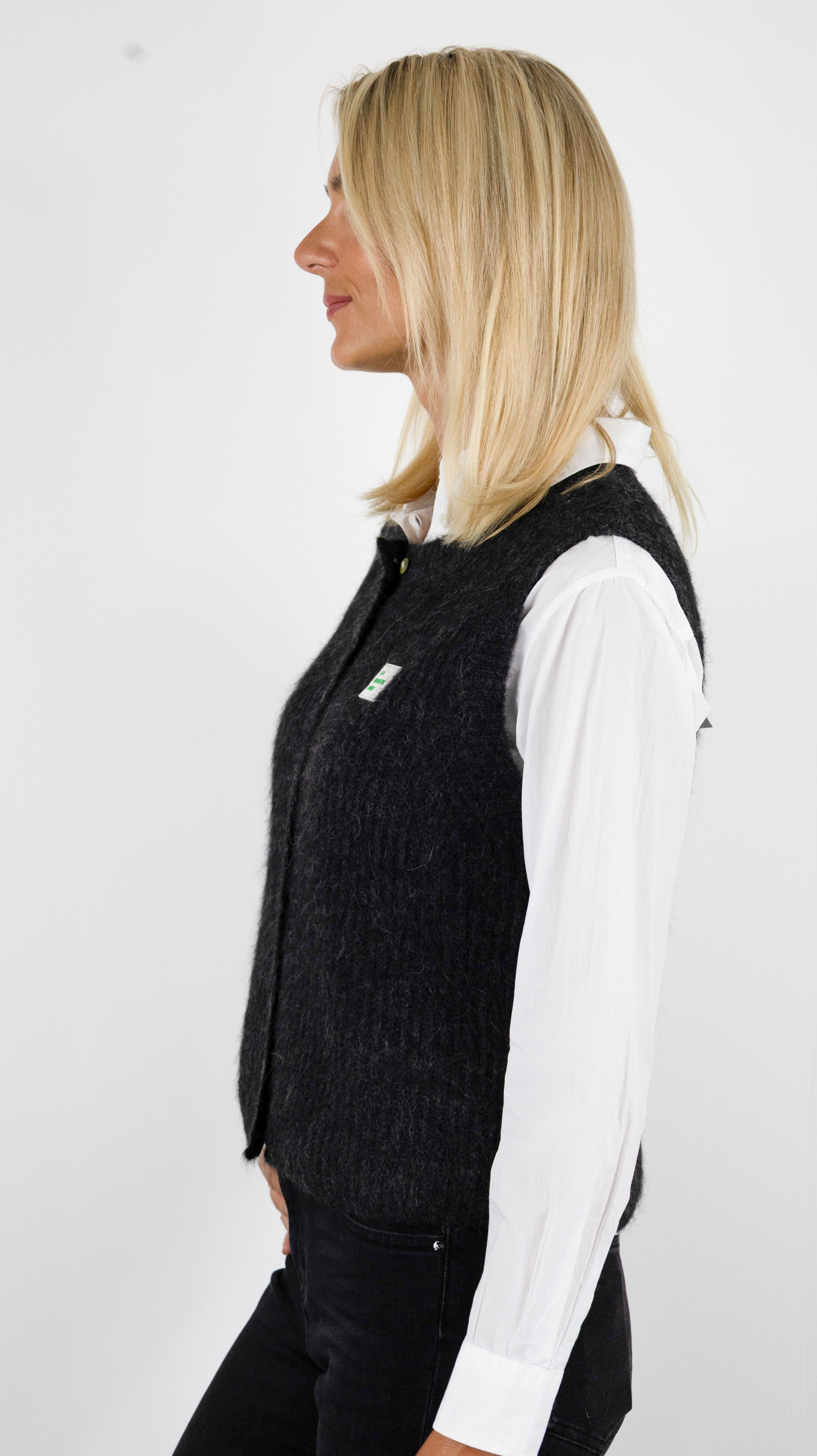 GILET COL ROND SANS MANCHES EAST19M AMERICAN VINTAGE EAST#COLOR_ANTRACITE CHINE