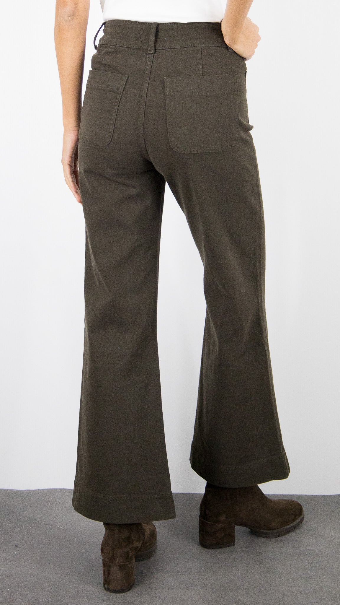 JEANS FLARE POUR FEMME ORAIJE ELENETTE#COLOR_CHOCO