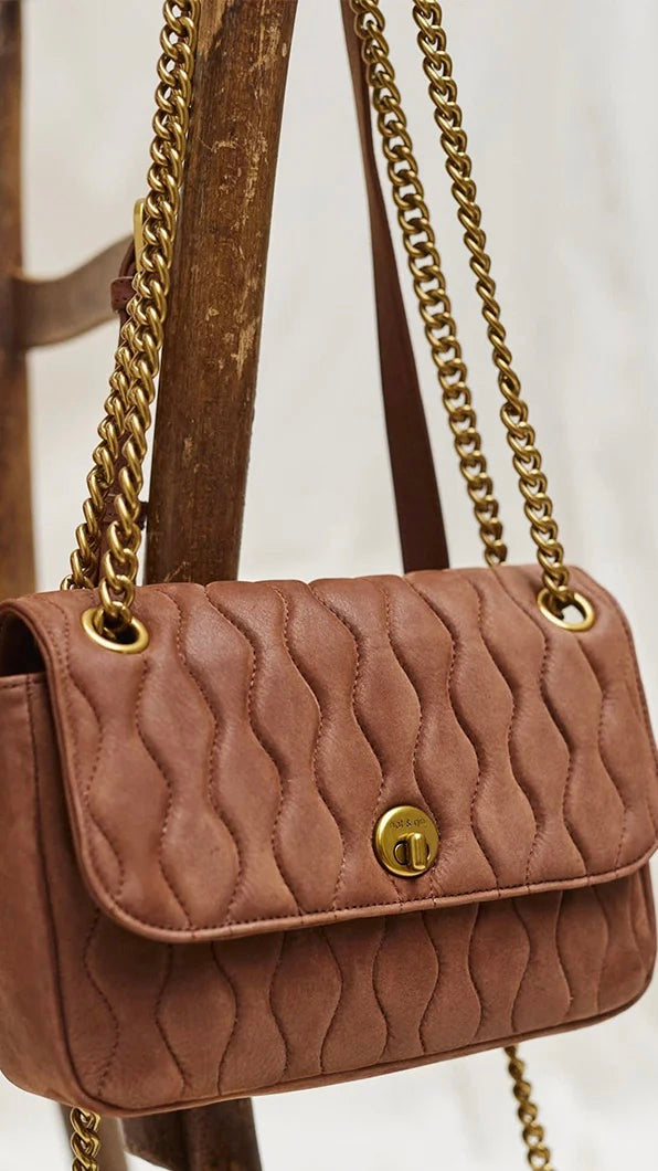 PETIT SAC MATELASSE NAT ET NIN GRACE CACAO#color_cacao