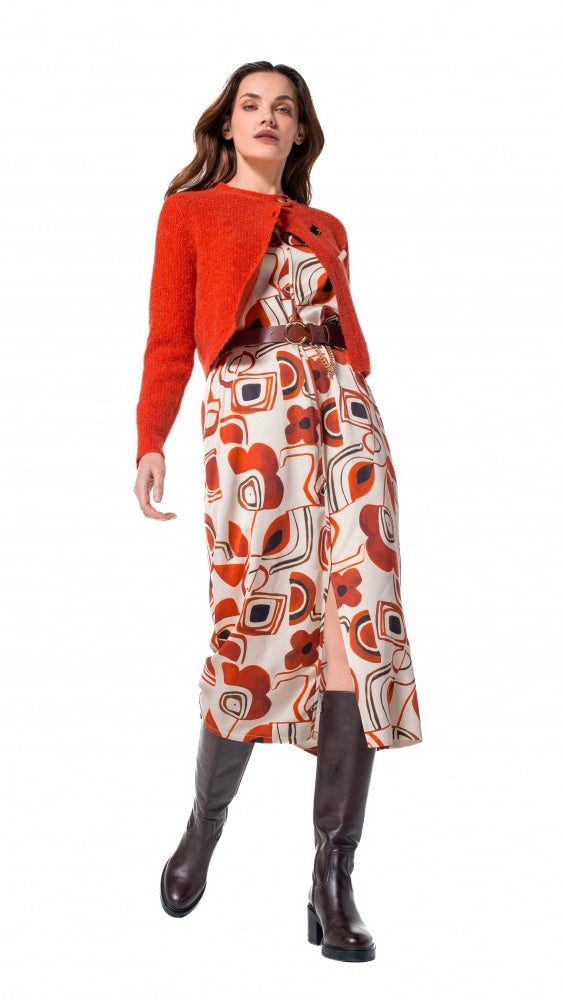 BOLERO EN MAILLE 4239 CAROLINE BISS CORAIL