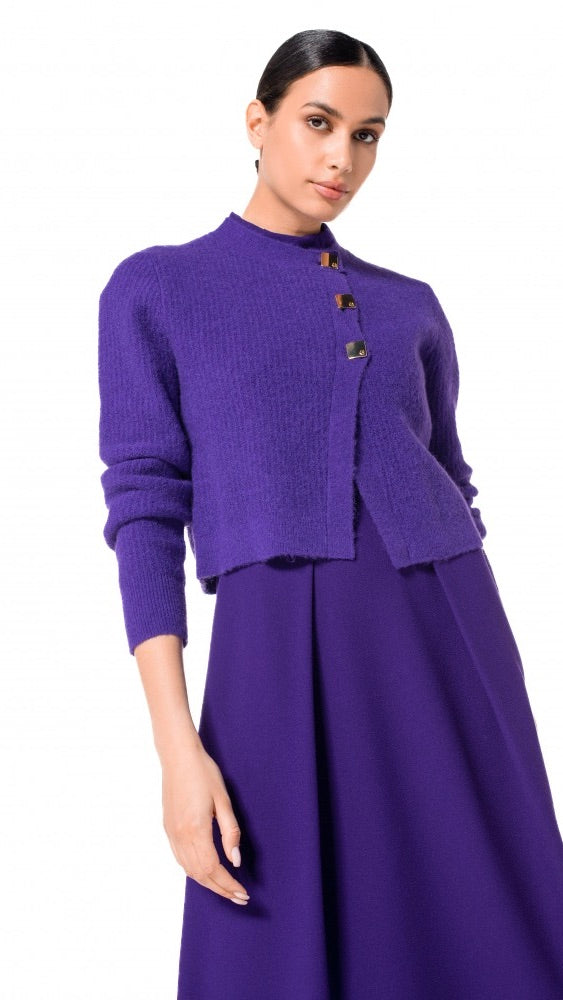 BOLERO EN MAILLE 4239 CAROLINE BISS VIOLET