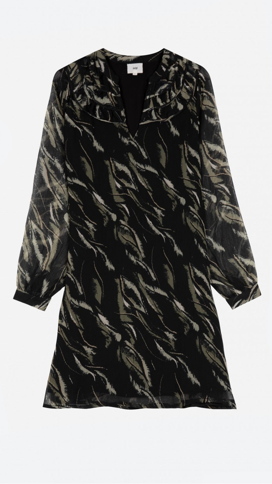 ROBE IMPIRMEE ONTIBE ANGE DOUNA NOIR