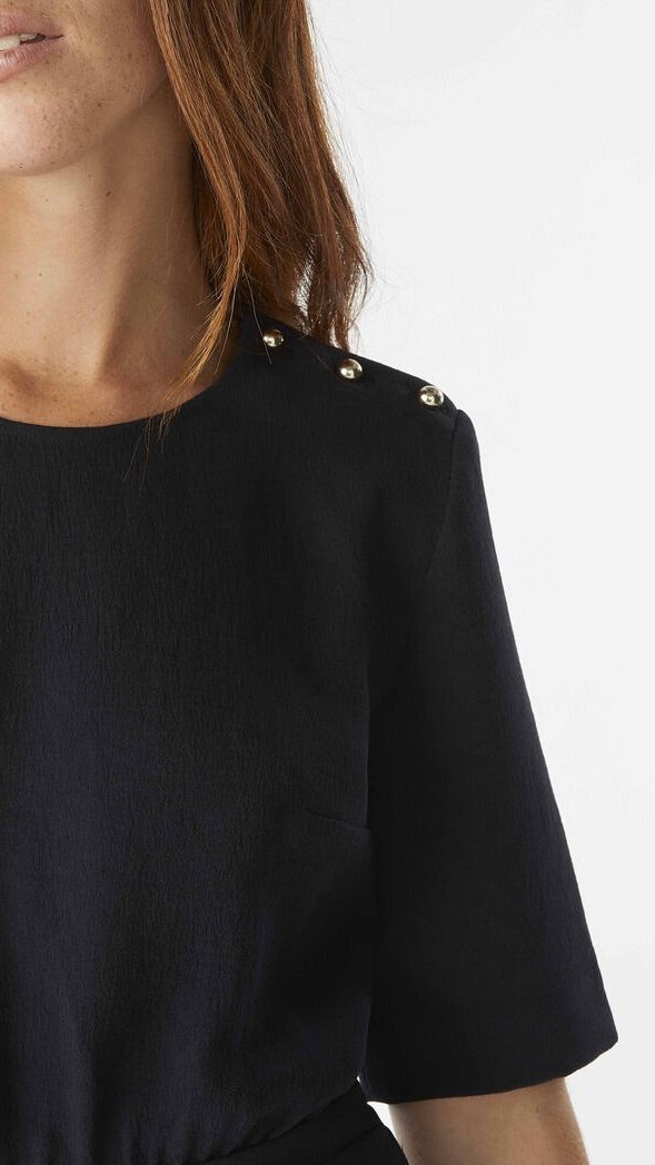 ROBE COURTE BASH OLEANE BLEU NUIT