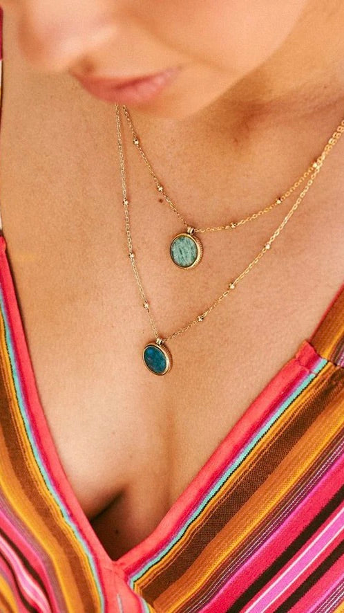 COLLIER ZAG PEARL