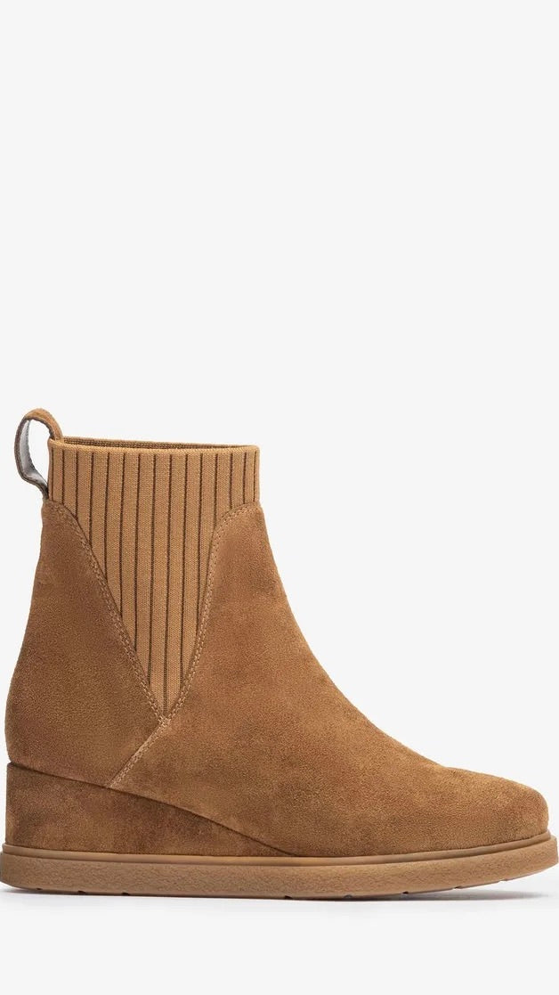 BOOTS COMPENSEES JUALO UNISA TANGER CAMEL