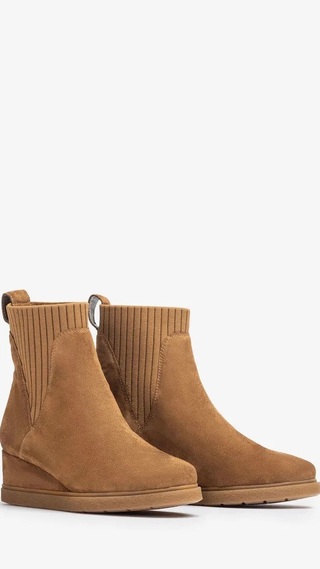 BOOTS COMPENSEES JUALO UNISA TANGER CAMEL
