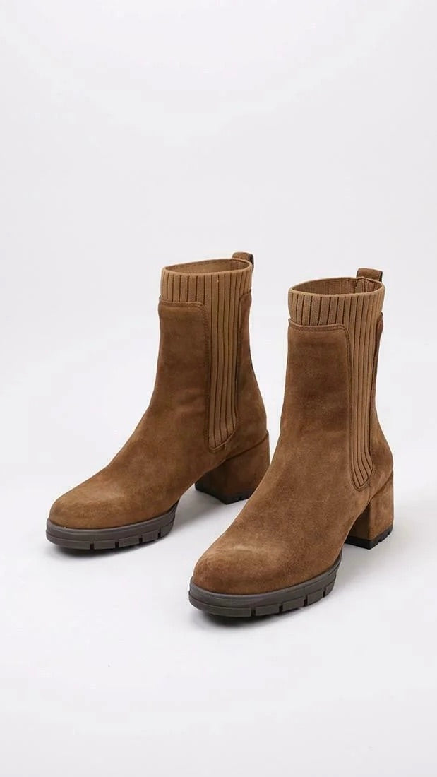 BOOTS EN DAIM JOLTO UNISA TAUPE