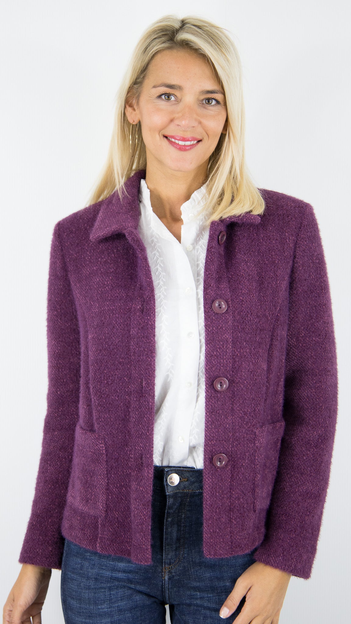 VESTE MAILLE POILUE POUR FEMME SOMMERMANN 4854/12 JOHANNA#COLOR_694/VIN