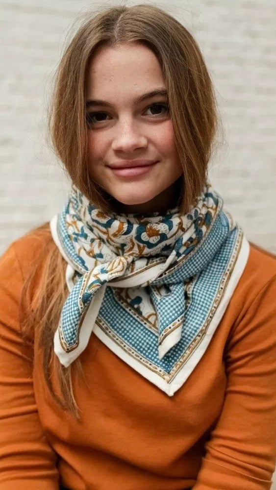 ETOLE IMPRIMEE EN COTON BËLLEMME JAYA ECRU