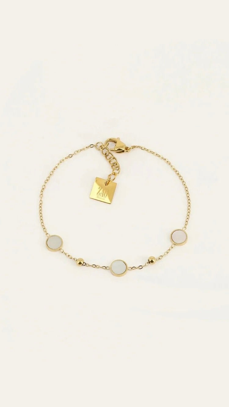 BRACELET EN ACIER CHIRURGICAL DORE ZAG SBS16683 KALINA