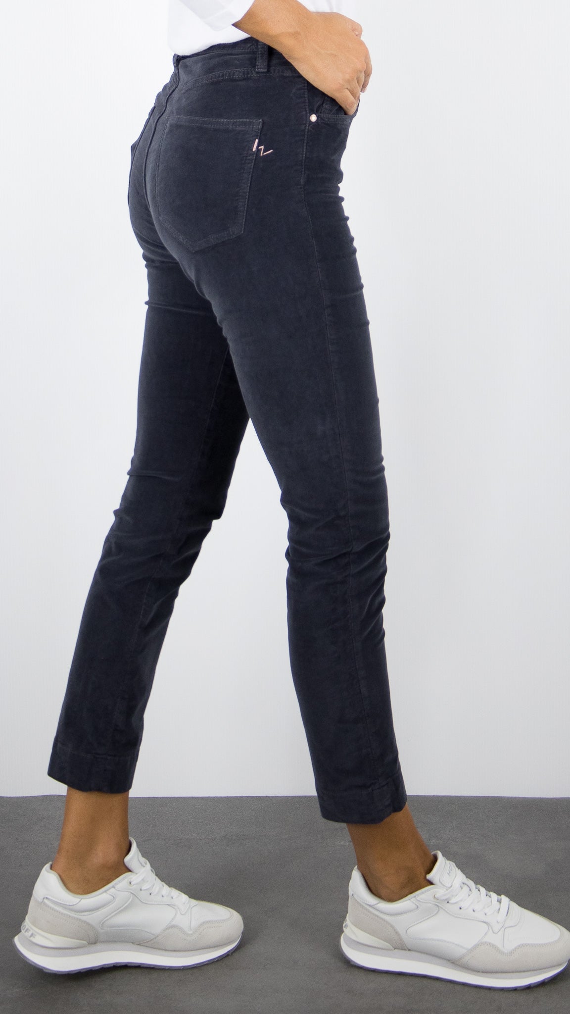 PANTALON VELOURS PALATINE MARIN PALATINE CORD ISLOW#COLOR_CENDRE/GRIS