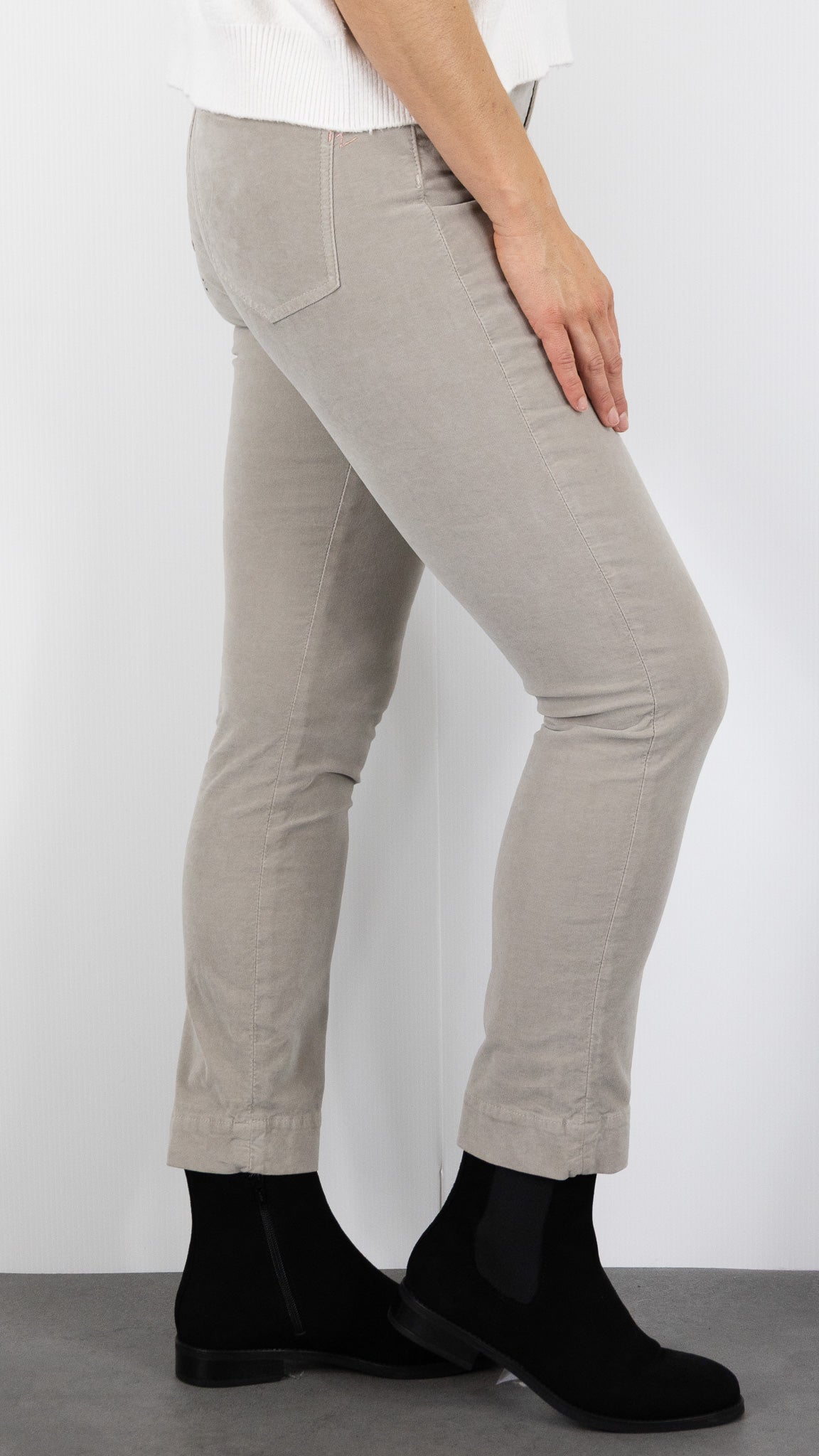 PANTALON VELOURS PALATINE MARIN PALATINE CORD ISLOW#COLOR_MASTIC/TAUPE