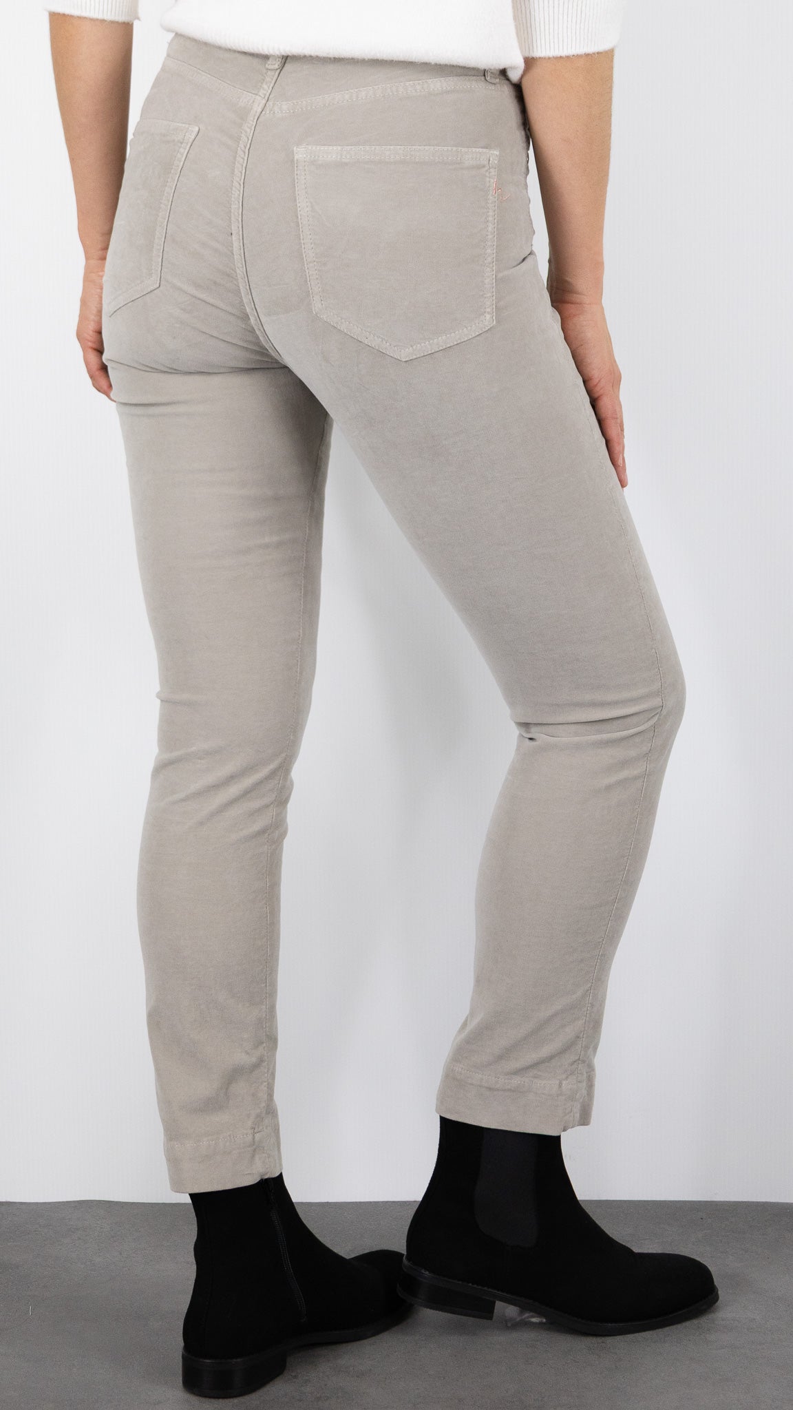 PANTALON VELOURS PALATINE MARIN PALATINE CORD ISLOW#COLOR_MASTIC/TAUPE