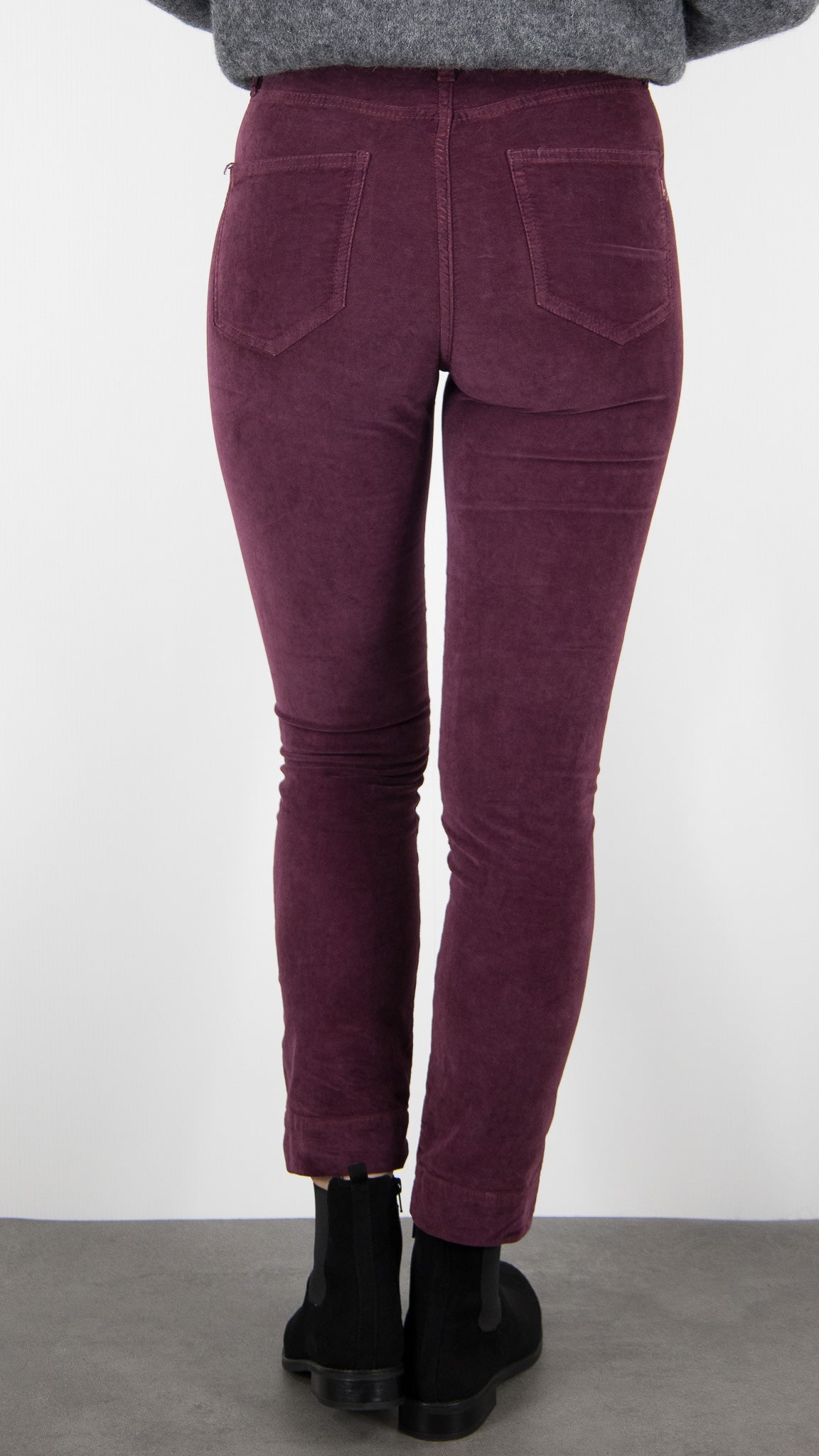 PANTALON VELOURS PALATINE MARIN PALATINE CORD ISLOW#COLOR_MEDOC/VIN