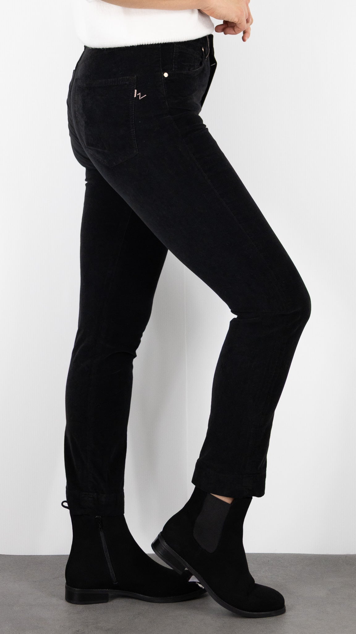 PANTALON VELOURS PALATINE MARIN PALATINE CORD ISLOW#COLOR_NOIR