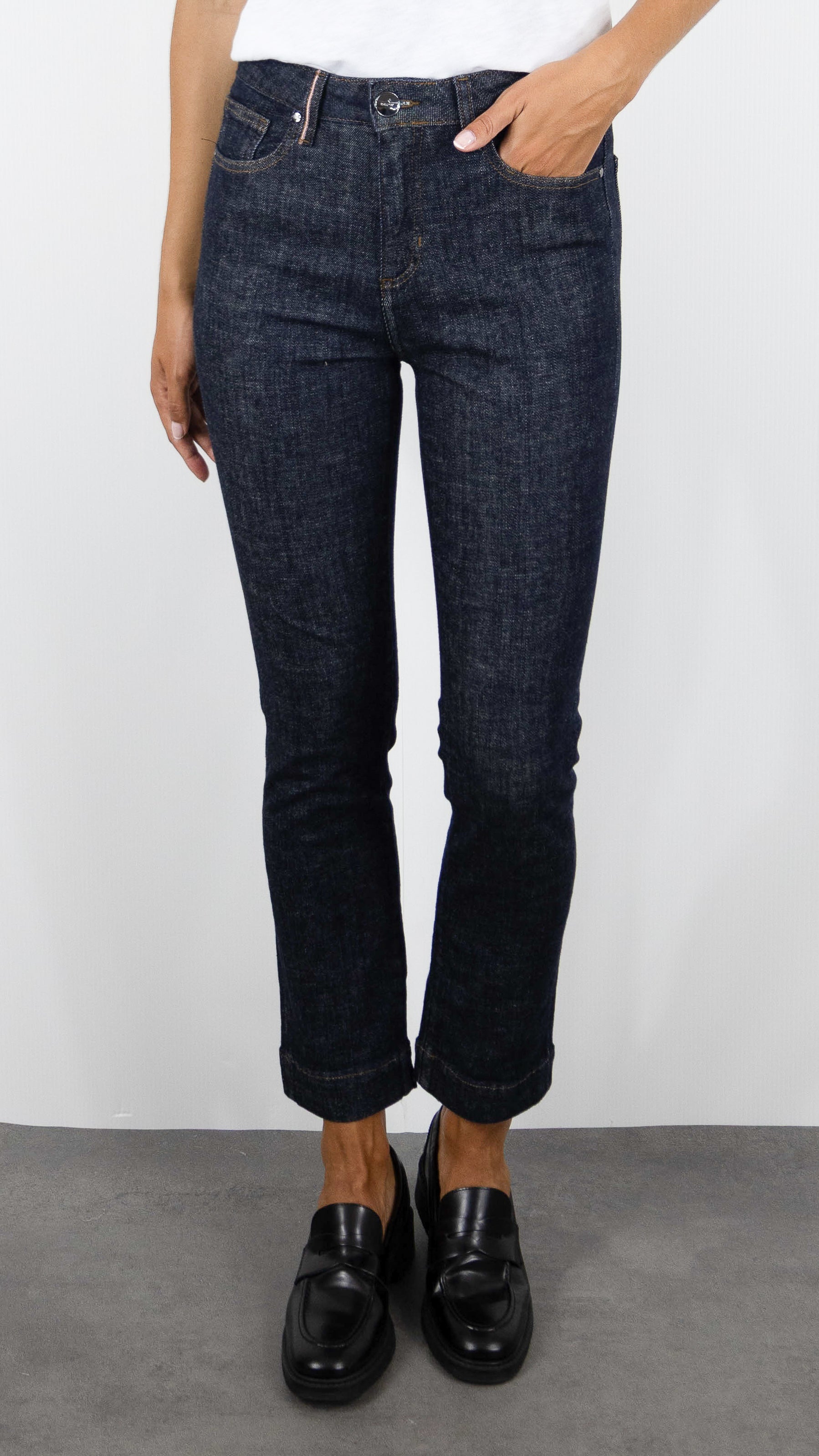 JEANS DROIT TAILLE HAUTE BRUT ISLOW MARIN RECYCLED BLUE#COLOR_RAW RINSE